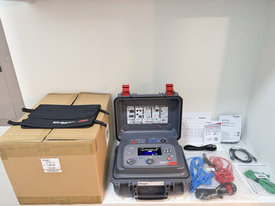 MEGGER MIT1525-2 15KV ADVANCED INSULATION TESTER(CALIBRATED 2026/2027)NEW SEALED