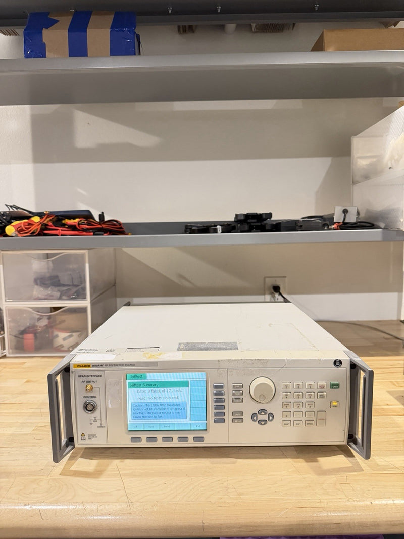 FLUKE 9610A/AF RF REFERENCE SOURCE - FREE SHIPPING (TESTED PASS ALL TESTS)