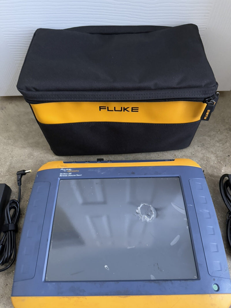 FLUKE NETWORKS OPTIVIEW XG NETWORK ANALYZER TABLET