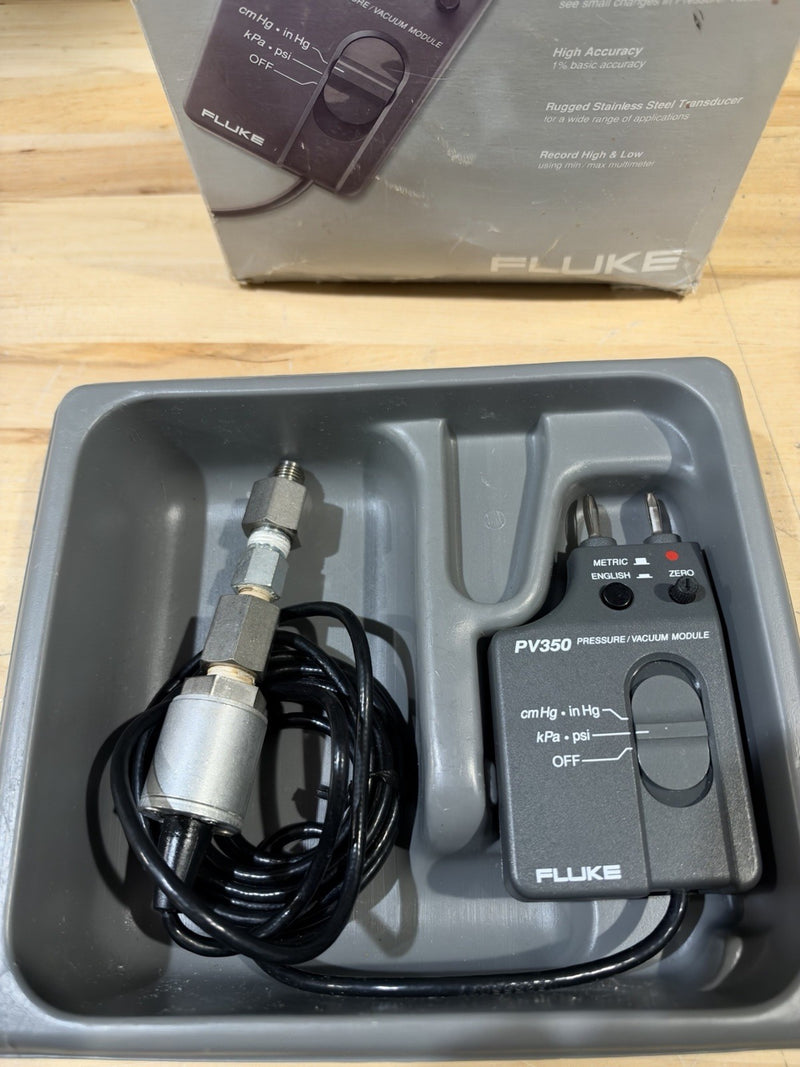 FLUKE PV350 PRESSURE VACUMM TRANSDUCER MODULE - FREE SHIPPING (TESTED)