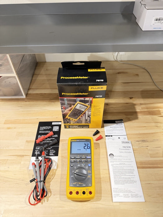 FLUKE 787B PROCESS METER TESTED