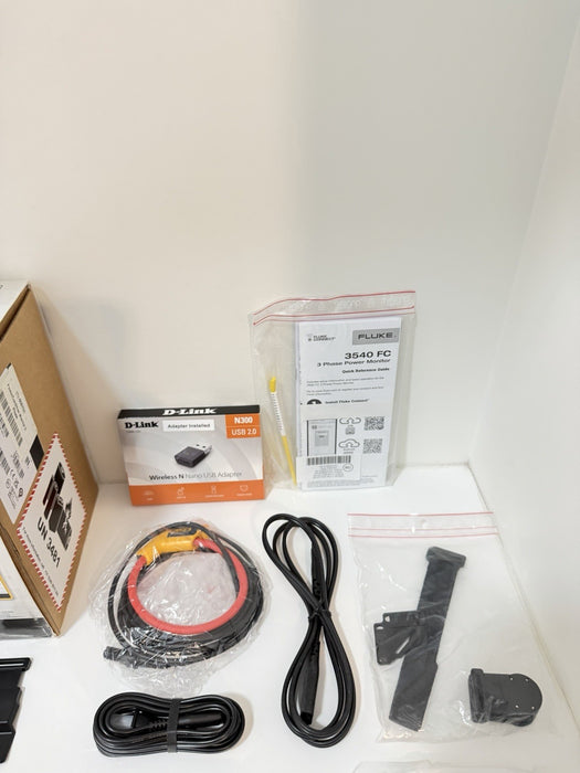 FLUKE 3540 FC 3-PHASE POWER MONITOR KIT (NEW FACTORY SEALED) FREE SHIPPING