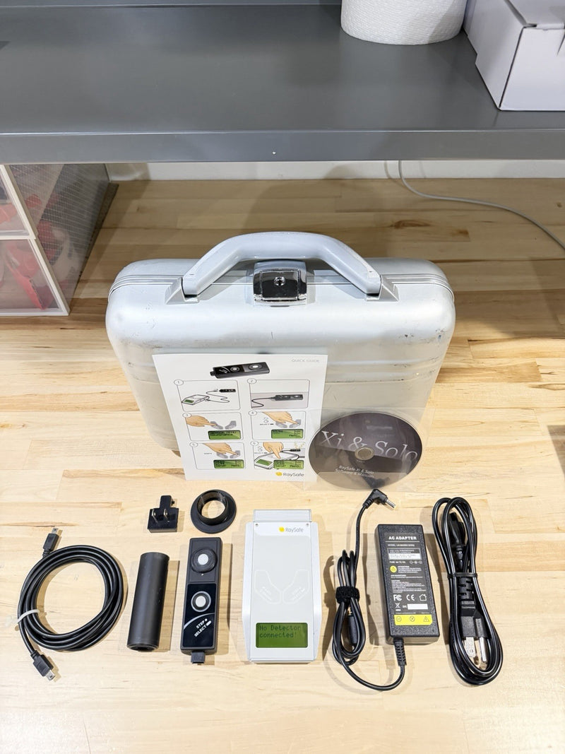 UNFORS RAYSAFE 8221011-A SOLO BASE UNIT WITH PROBE SENSOR & ACCESSORIES