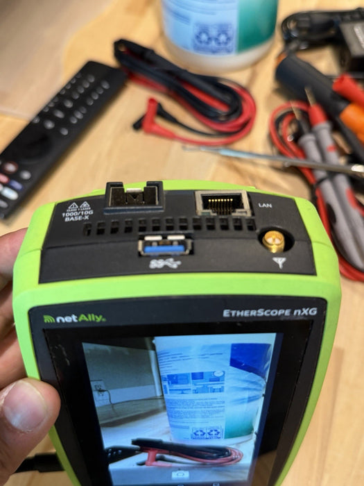 NETALLY ETHERSCOPE NXG EXG 200 TESTER W/ CHARGER - FREE SHIPPING