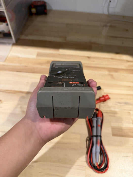 FLUKE 77 MULTIMETER W/ LEADS (TESTED) SHIPS FAST