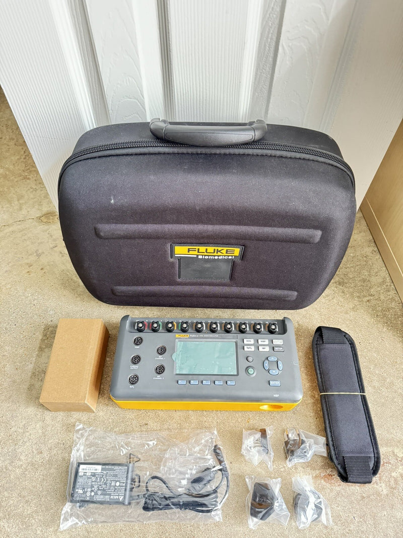 FLUKE BIOMEDICAL PROSIM 8 VITAL SIGNS SIMULATOR CALIBRATED 2022