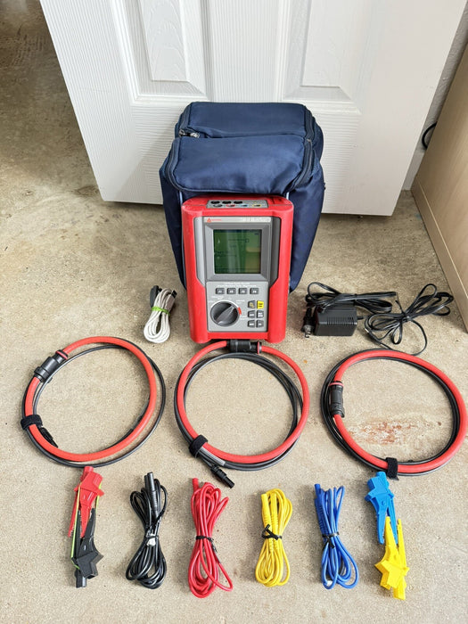 AMPROBE DM-III MULTITEST FLEX POWER DATALOGGER BR CALIBRATED 2023