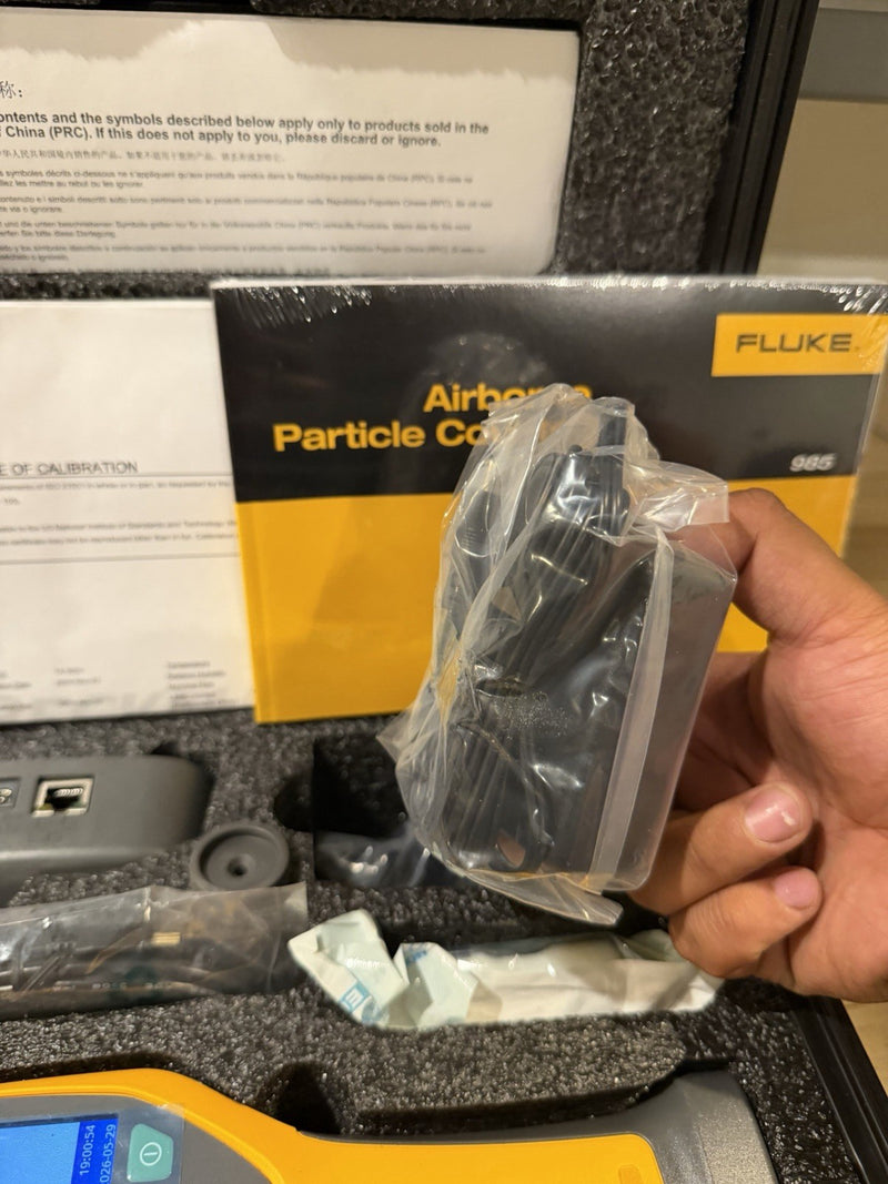 FLUKE 985 AIRBORNE PARTICLE COUNTER TESTER CALIBRATED 2025 TESTED