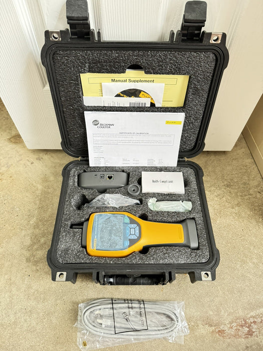 FLUKE 985 AIRBORNE PARTICLE COUNTER QUALITY HVAC IAQ METER NEW