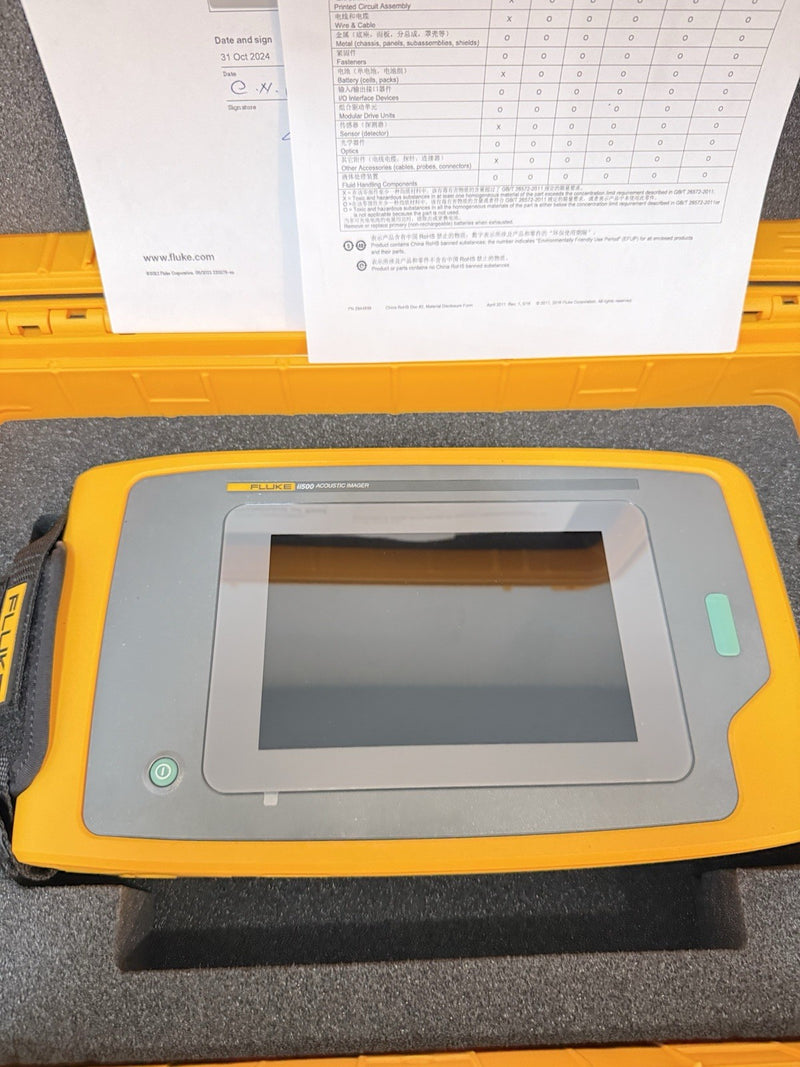 FLUKE II500 ACOUSTIC IMAGER MFD 2024 CALIBRATED 2024