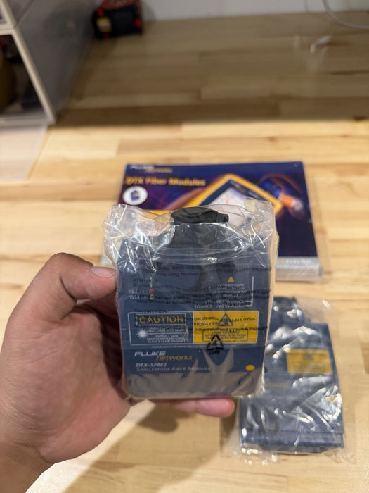 FLUKE NETWORKS DTX-SFM2 FIBER MODULE (NEW SEALED) FREE SHIPPING