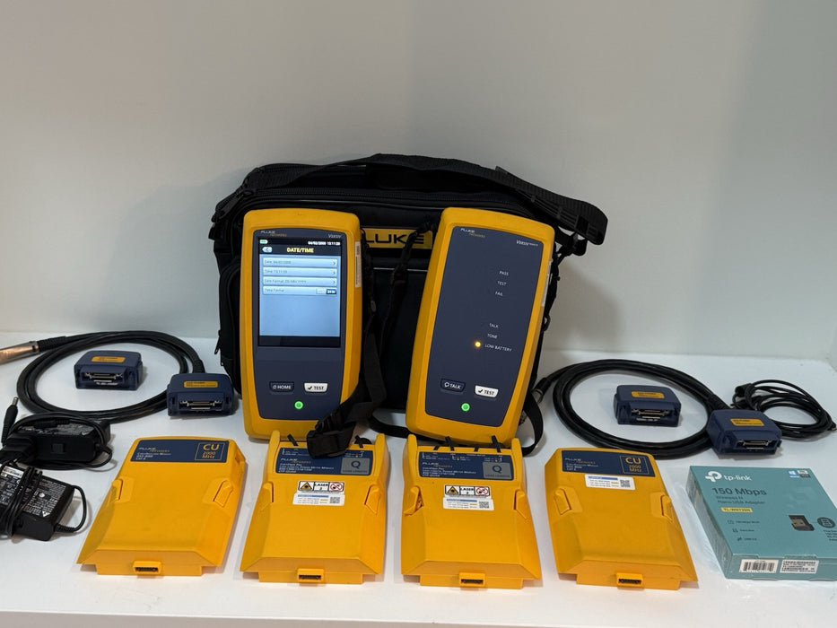 FLUKE NETWORKS DSX-8000QI 2 GHZ DSX2-8000 CABLE ANALYZER W QUAD OLTS CAL 2024
