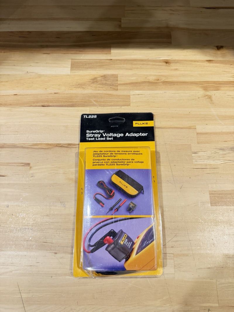 FLUKE TL225 SUREGRIP STRAY VOLTAGE ADAPTER TEST LEAD SET RARE