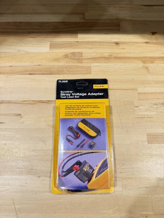 FLUKE TL225 SUREGRIP STRAY VOLTAGE ADAPTER TEST LEAD SET RARE