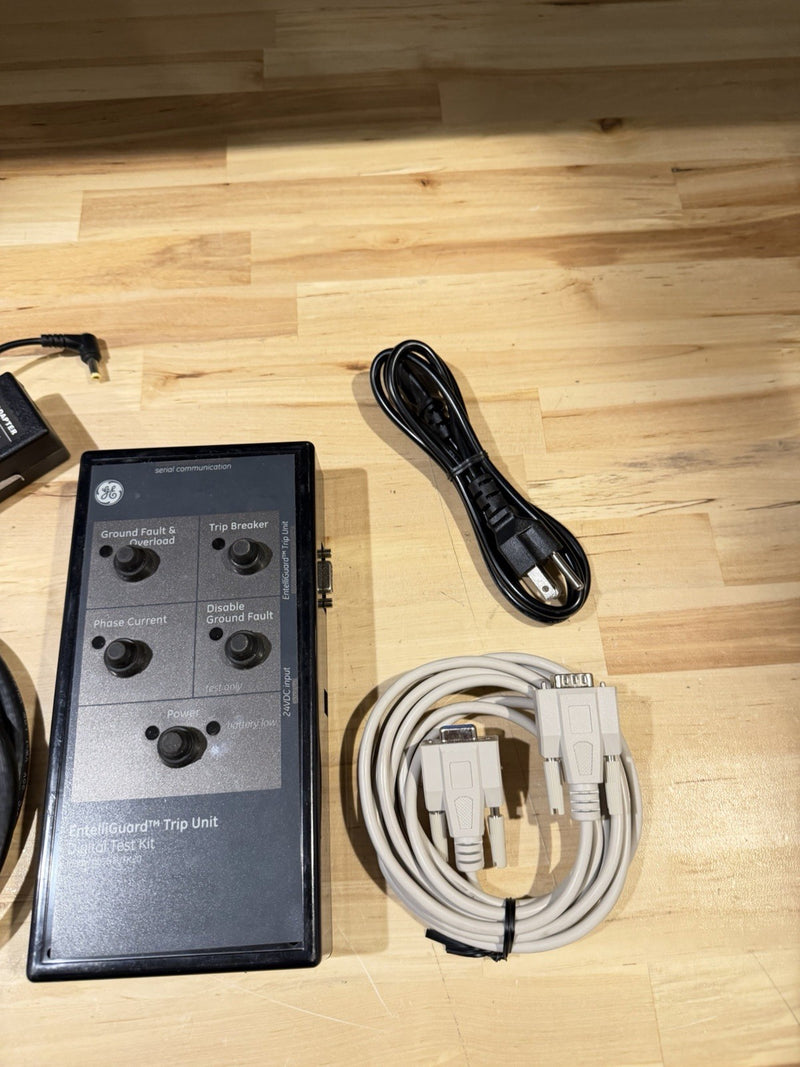 GE ENTELLIGUARD GTUTK20 DIGITAL TRIP UNIT TEST KIT WITH ACCESSORIES TESTED