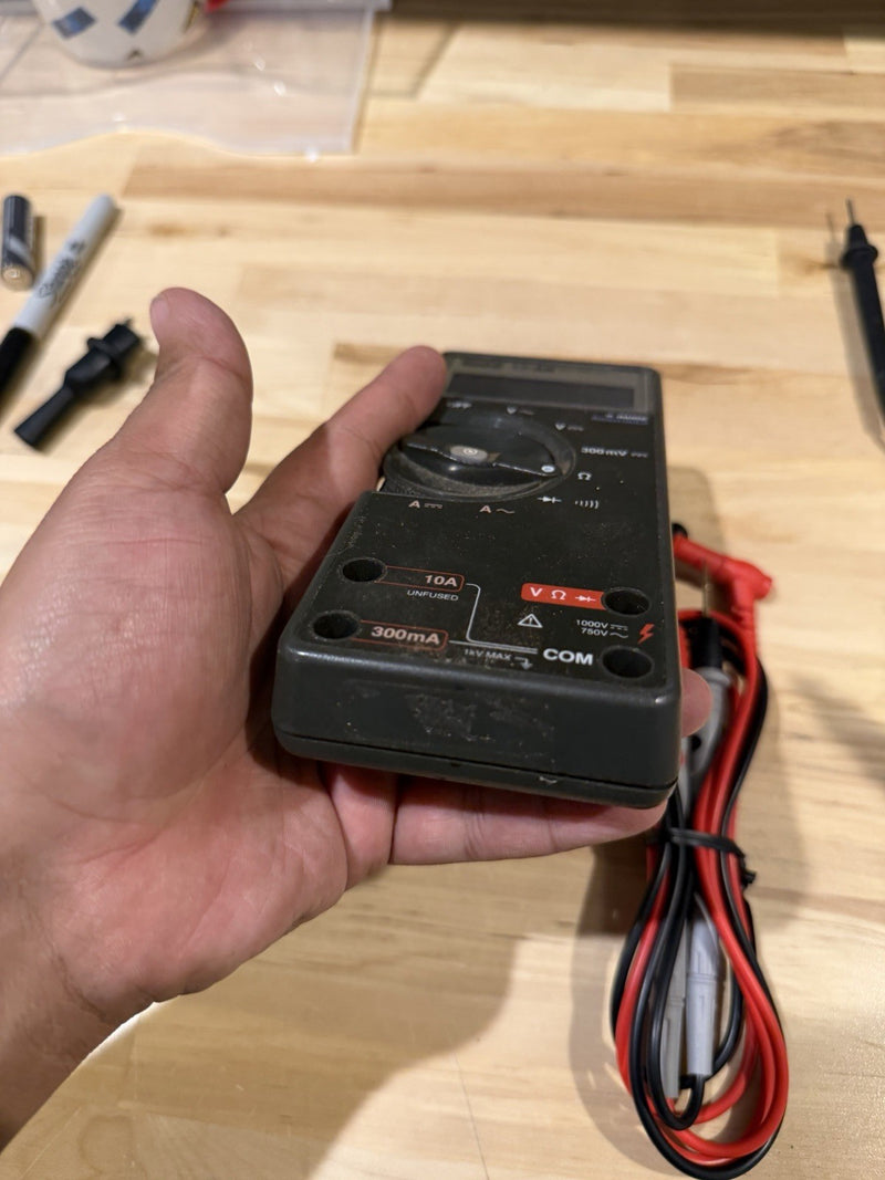 FLUKE 77/AN MULTIMETER WITH LEADS TESTED