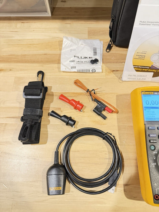 FLUKE 289 FVF COMBO KIT TRUE-RMS DATA LOGGING MULTIMETER (FREE SHIPPING) TESTED
