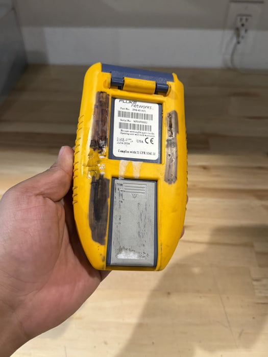 FLUKE 2956-4014 SIMPLIFIBER SOURCE NETWORKS TESTER TESTED