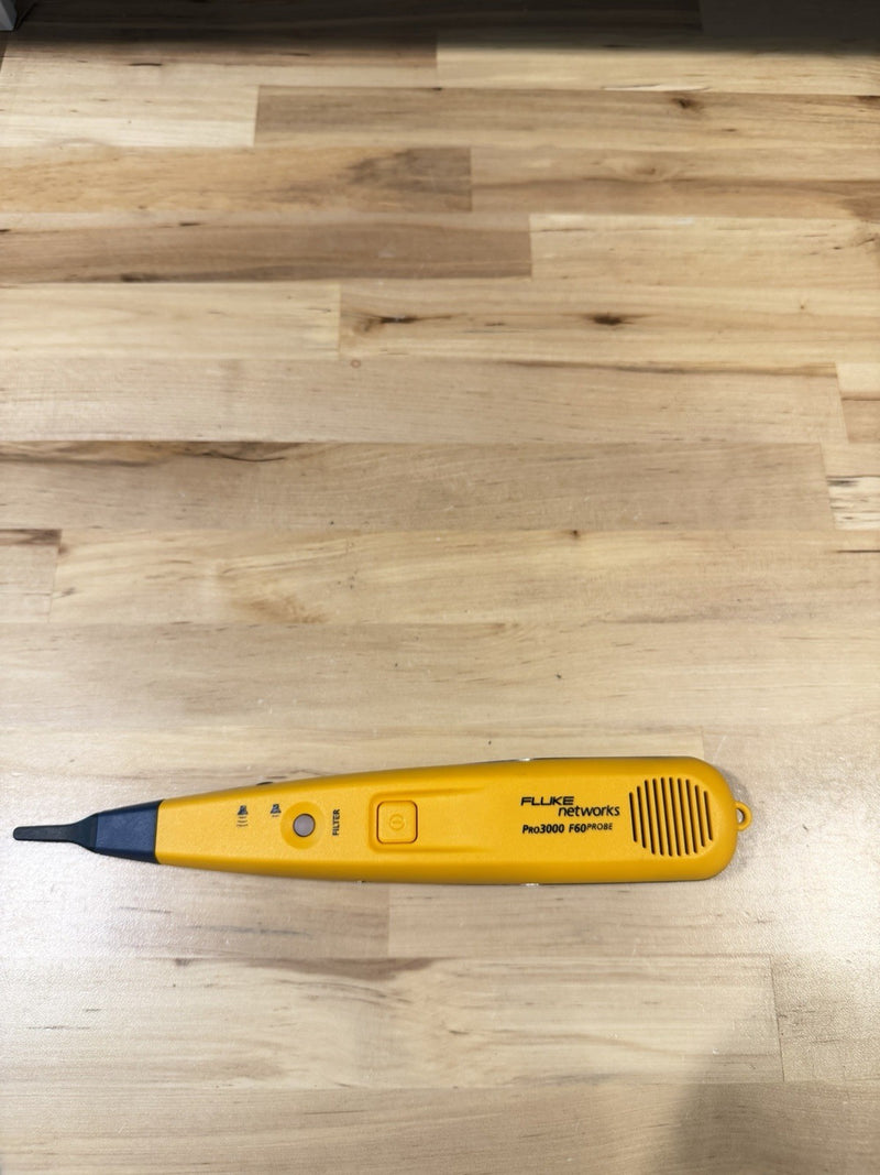 FLUKE NETWORKS PRO3000 F60 PROBE & PRO3000 TONER KIT TESTED