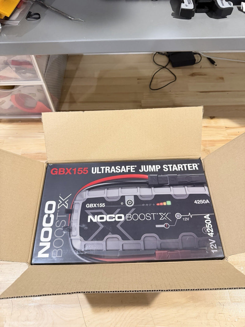NOCO BOOST X GBX155 4250 AMP 12V ULTRASAFE LITHIUM JUMP STARTER (NEW SEALED)