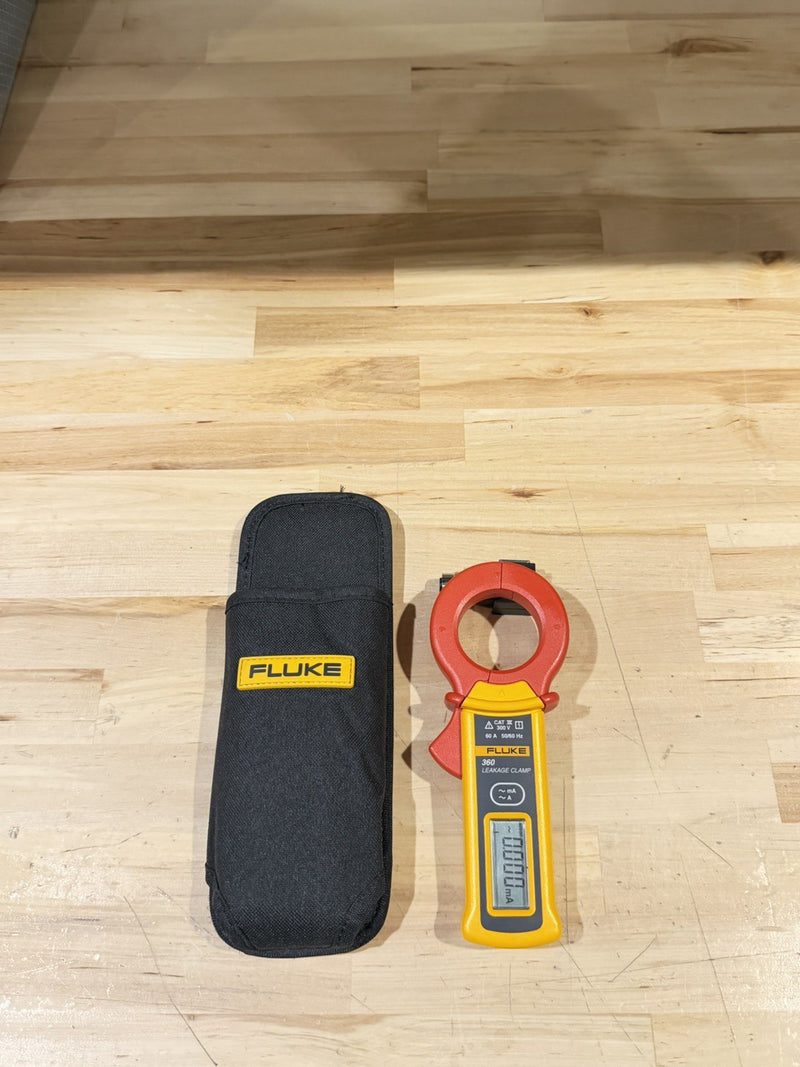 FLUKE 360 AC LEAKAGE CURRENT CLAMP METER (TESTED) FREE SHIPPING