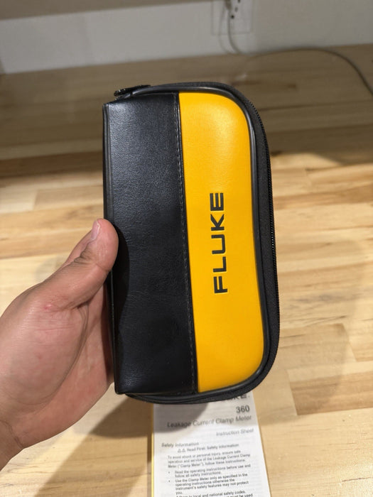 FLUKE 360 LEAKAGE CLAMP W/ BAG & MANUAL-SHIPS FAST
