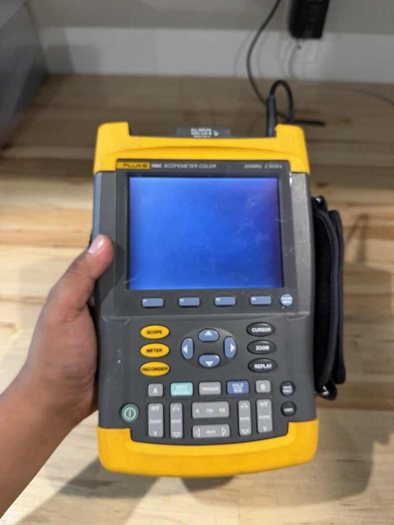 FLUKE 199C SCOPEMETER COLOR FOR PARTS