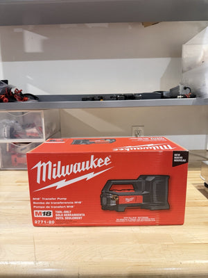 MILWAUKEE 2771-20 M18 TRANSFER PUMO NEW IN BOX (SHIPS FAST) NEW SEALED