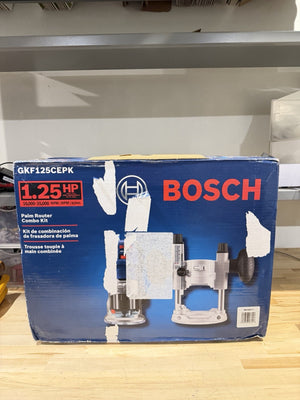 BOSCH GKF125CEPK PALM ROUTER COMBO KIT ( NEW SEALED) SHIPS FAST