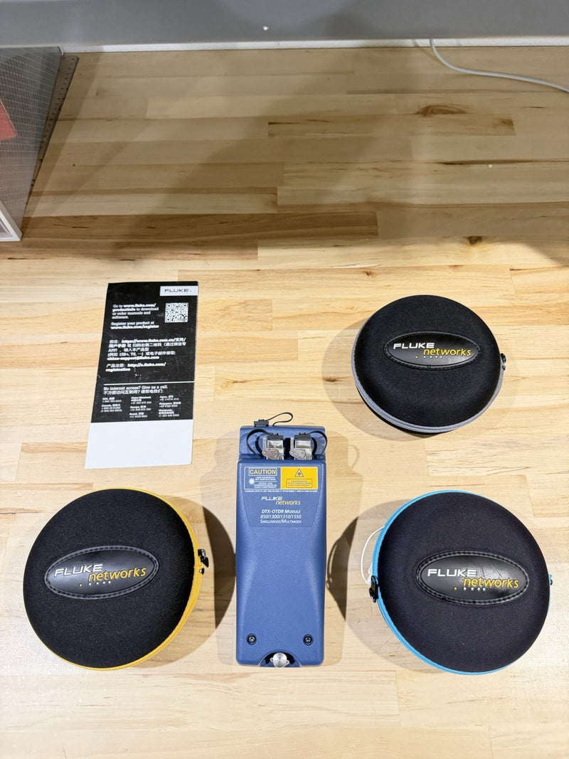 FLUKE DTX-OTDR SM MM FIBER MODULE WITH LAUNCH PACK KIT