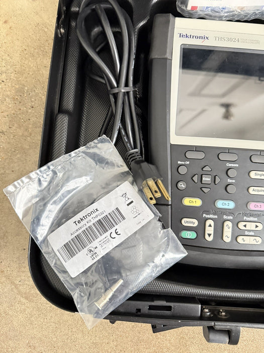 TEKTRONIX THS3024 FOUR CHANNEL OSCILLOSCOPE 200MHZ 5GS/S