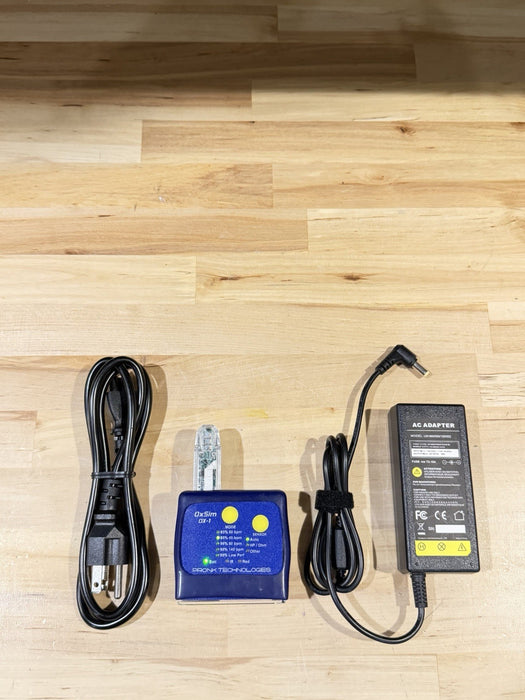 OXSIM OX-1 PULSE OXIMETER SIMULATOR W/ CHARGER (TESTED) FREE SHIPPING CAL-2024