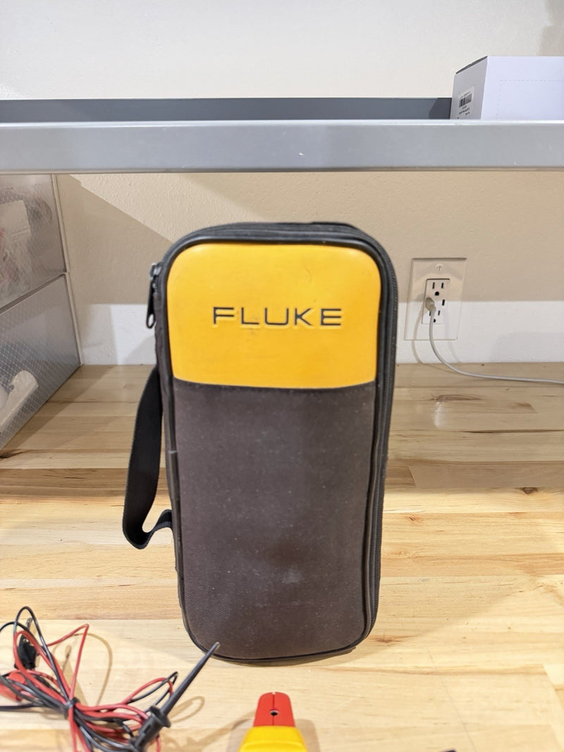 FLUKE 772 MILLIAMP PROCESS CLAMP W/ LEADS & CLIPS TESTED