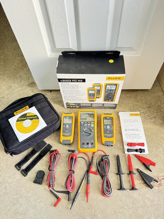 Fluke V3003 FC KIT FC Wireless Kit With DMM, AC+DC Voltage Modules - NEW