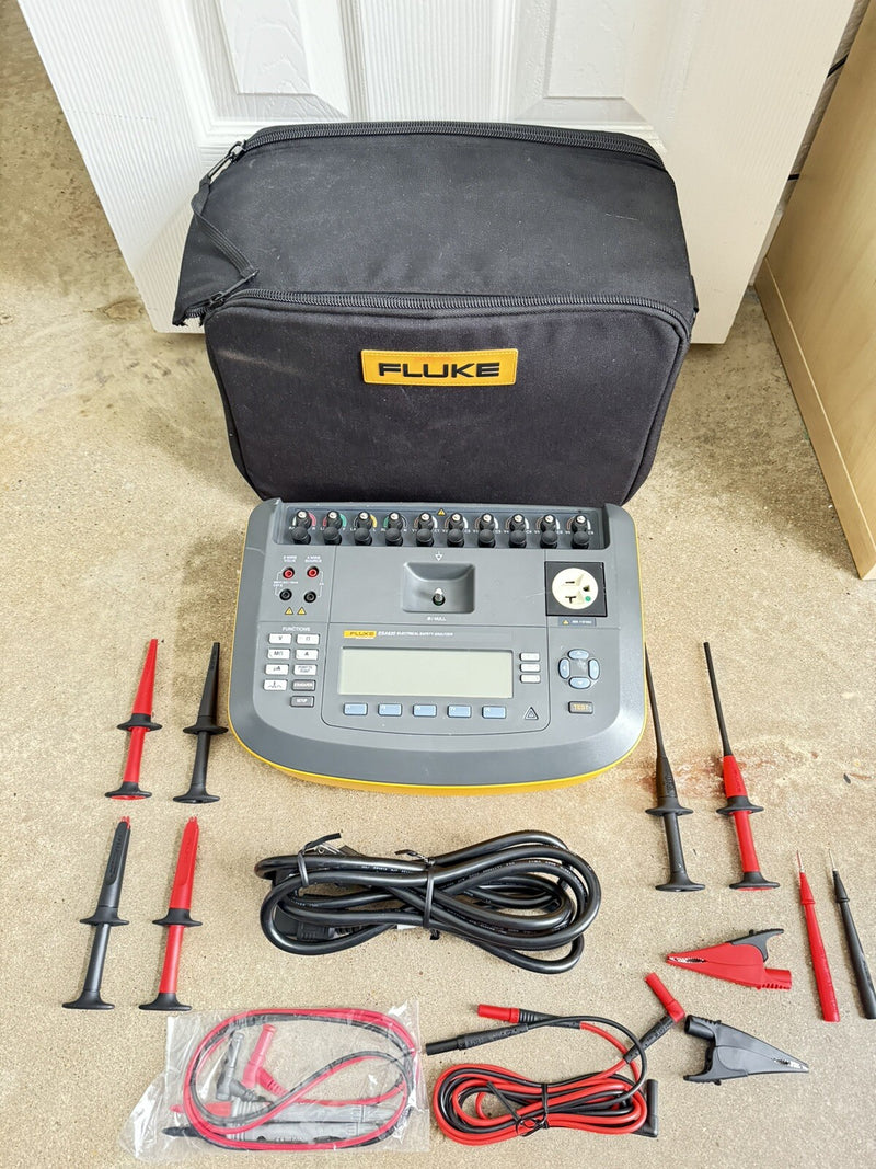 FLUKE ESA620 ELECTRICAL SAFETY ANALYZER/W LEAD KIT