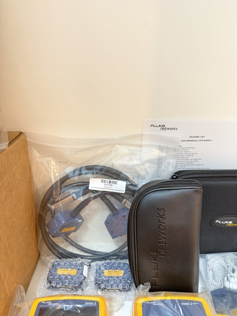 FLUKE NETWORKS DSX2-8000QI/GLD 2 GHZGLD 1 YEAR SUPPORT MFD 2025