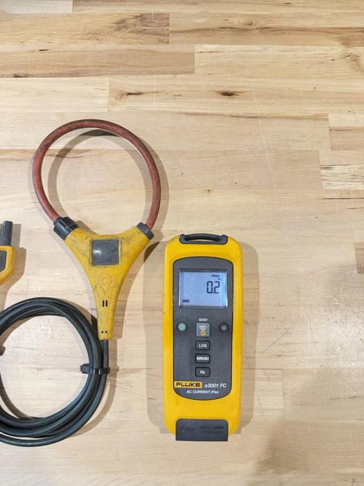 FLUKE A3001 FC AC CURRENT IFLEX METER W/ PROBE (TESTED) SHIPS FAST
