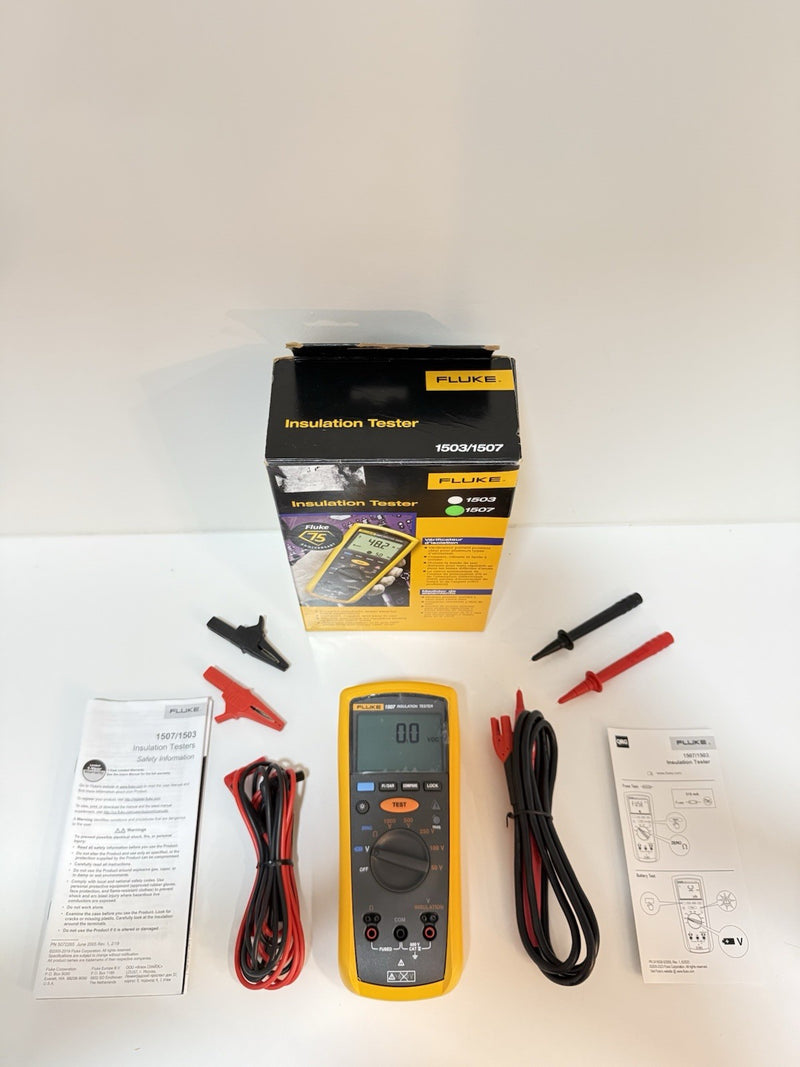 FLUKE 1507 INSULATION CALIBRATED 2025 TESTED