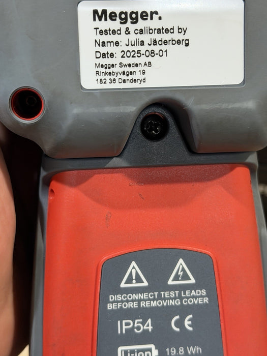 MEGGER MOM3 HANDHELD MICRO-OHMMETER 300A KIT CALIBRATED 2025 TESTED