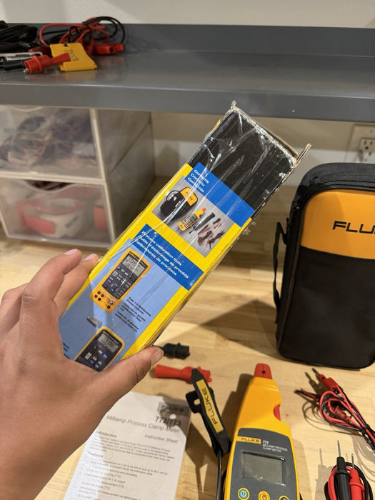 FLUKE 773 MILLIAMP PROCESS CLAMP (TESTED) FREE SHIPPING