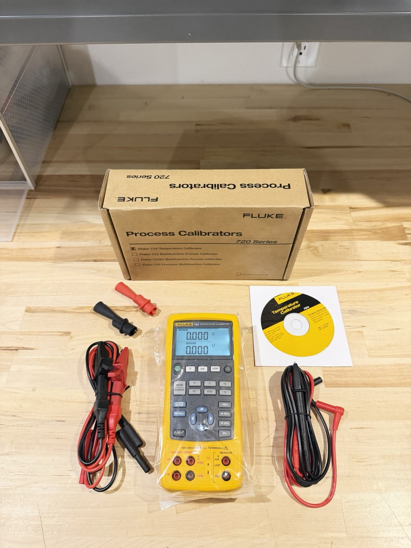 FLUKE 724 MULTIFUNCTION PROCESS CALIBRATOR FREE SHIPPING