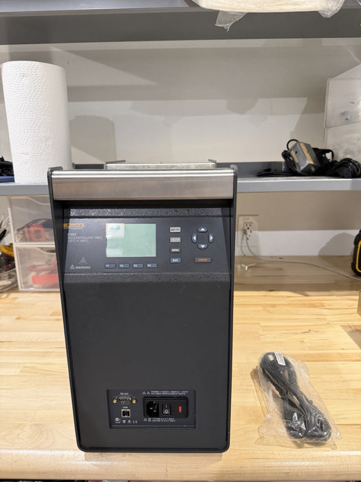 FLUKE 9190A FIELD METROLOGY WELL -95°C TO 140°C (TESTED) FREE SHIPPING