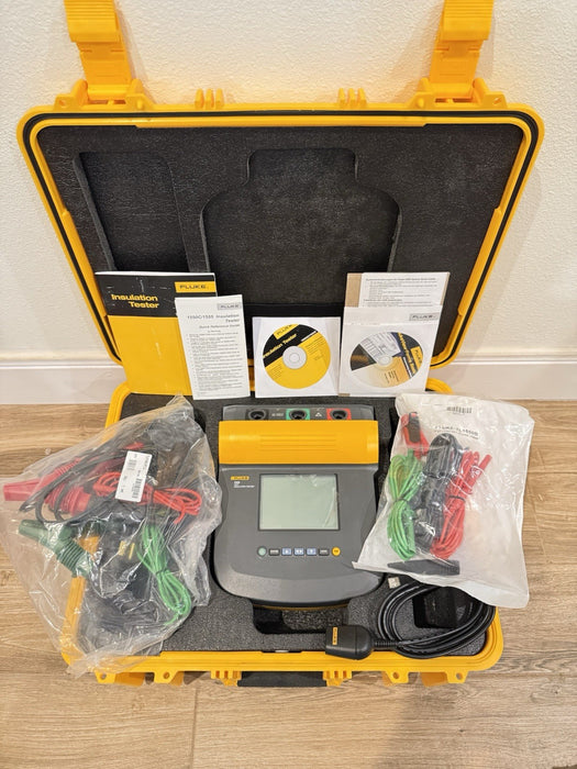 FLUKE 1555 10KV INSULATION TESTER NEW SEALED
