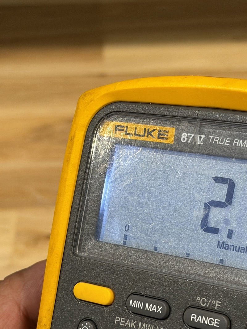 FLUKE 87V TRUE RMS MULTIMETER WITH LEADS TESTED