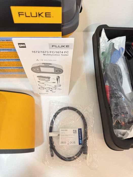 FLUKE 1674FC MULTIFUNCTION INSTALLATION TESTER (NEW FACTORY SEALED) MFD-2025)