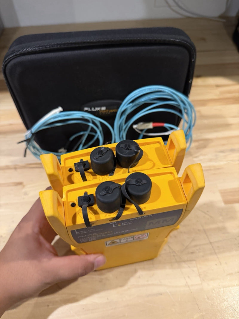 FLUKE NETWORKS CFP-MM CERTIFIBER PRO MM FIBER MODULE SET DSX-5000 8000 VERSIV