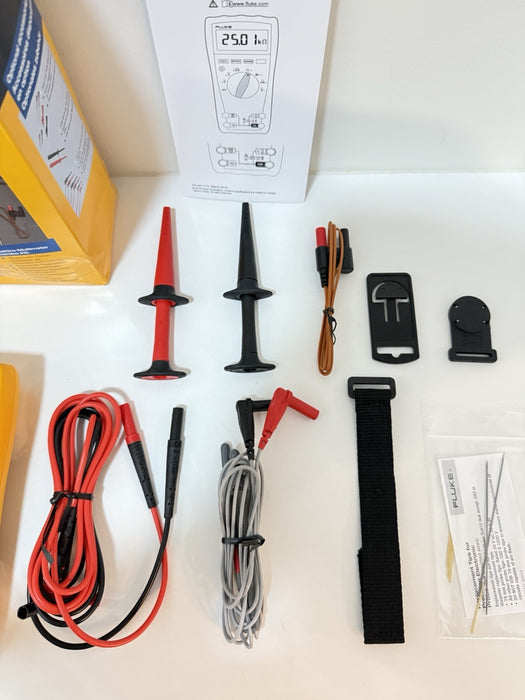 FLUKE 179/EDA2 MULTIMETER COMBO KIT CALIBRATED 2025