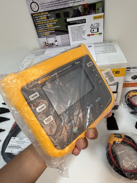 FLUKE 3540 FC 3-PHASE POWER MONITOR KIT (NEW FACTORY SEALED) FREE SHIPPING