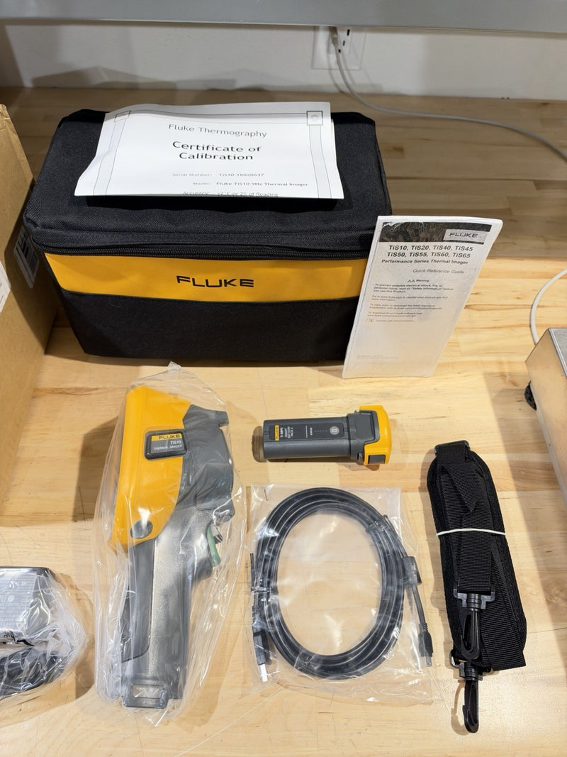 FLUKE TIS10 THERMAL IMAGER 9HZ/WWG (NEW FACTORY SEALED) SHIPS FAST