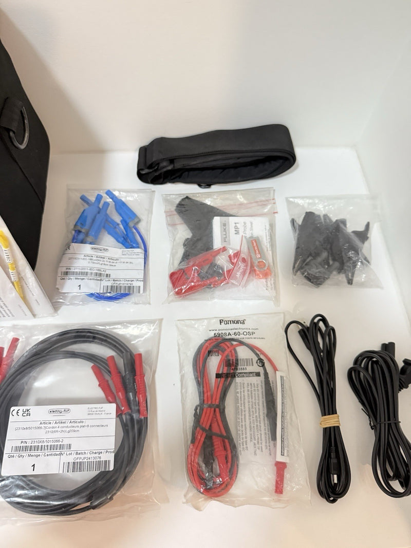 FLUKE 1748 3 PHASE POWER QUALITY LOGGER CALIBRATED 2027 TESTED